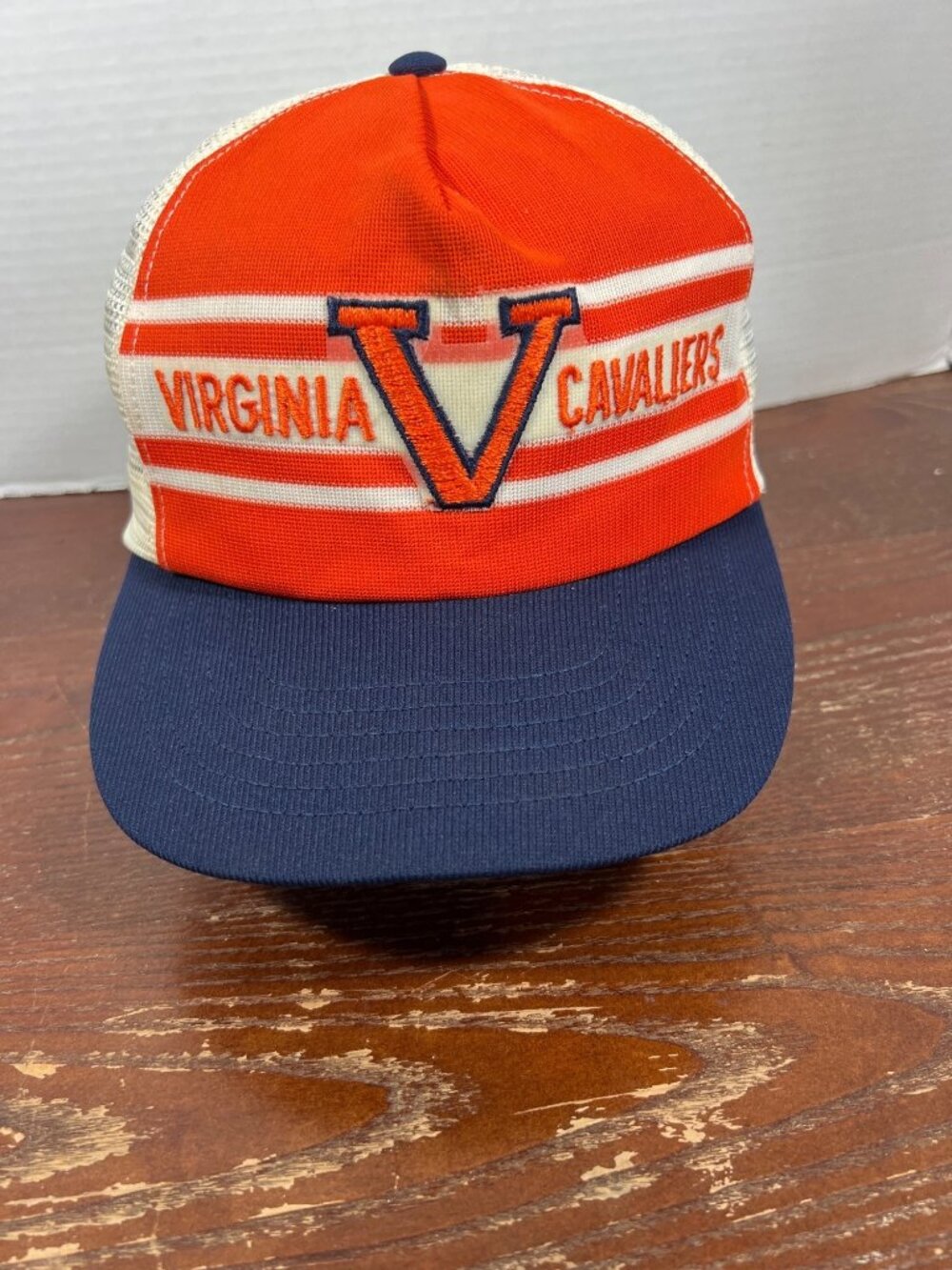 Vintage Virginia Cavaliers Adjustable Trucker Hat Mesh Back Snapback Cap H5